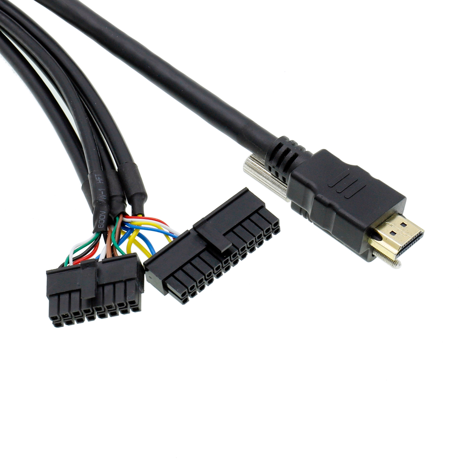 Arnés de cableado automotriz impermeable de la vivienda del enchufe de M36 HDMI