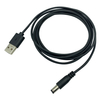 Cable espiral USB A a CC de 5,5x2,5 mm Cable de carga de alimentación de CC